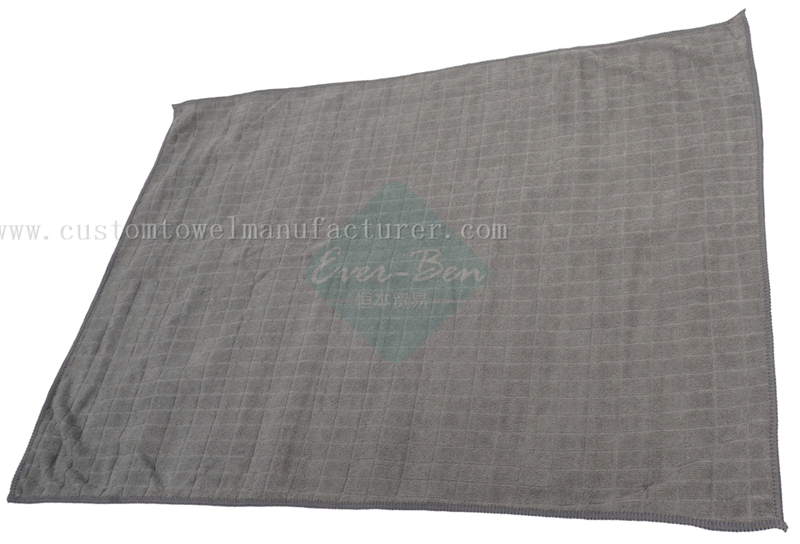 China Bulk Wholesale glass microfiber cloth Factory Custom microfiber towels leaving fibers Supplier